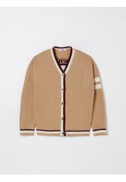 Cardigan di lana con strass Msgm Kids