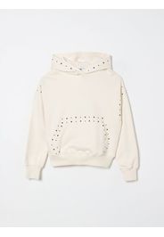 Felpa con cappuccio e borchie Msgm Kids