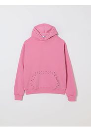 Felpa con cappuccio e borchie Msgm Kids