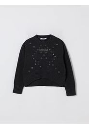 Pullover Msgm Kids in cotone e lana con applicazioni