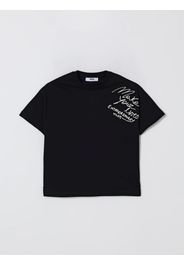 T-shirt crop con logo Msgm Kids