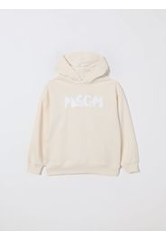 Felpa con cappuccio e logo Msgm Kids