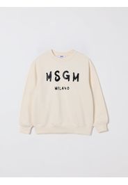 Felpa a girocollo con logo Msgm Kids