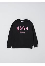Felpa a girocollo con logo Msgm Kids
