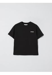 T-shirt in cotone con logo Msgm Kids