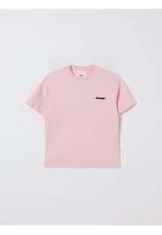 T-shirt in cotone con logo Msgm Kids