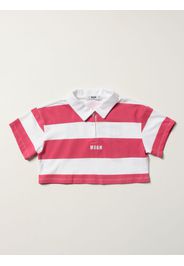 Polo MSGM KIDS Bambino colore Fuxia