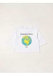 T-shirt Msgm Kids Fantastic Green