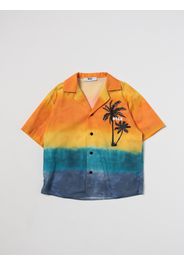 Camicia casual Msgm Kids in cotone stampato