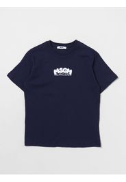 T-Shirt MSGM KIDS Bambino colore Blue