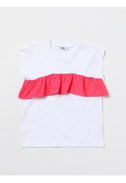 T-shirt Msgm Kids in cotone con ruches