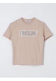 T-Shirt MSGM KIDS Bambino colore Beige