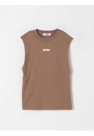 T-Shirt MSGM KIDS Bambino colore Marrone