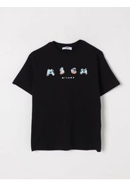 T-shirt in cotone con logo Msgm Kids