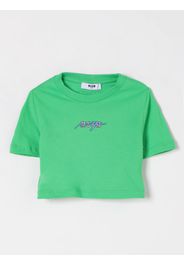 T-Shirt MSGM KIDS Bambino colore Verde