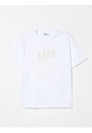 T-shirt in cotone con logo Msgm Kids