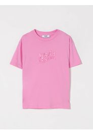 T-shirt in cotone con logo Msgm Kids