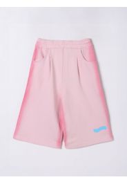 Pantalone jogging in cotone con logo Msgm Kids