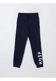 Pantalone MSGM KIDS Bambino colore Blue