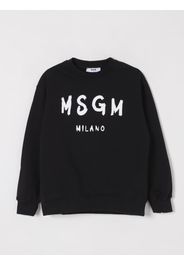 Felpa a girocollo con logo Msgm Kids