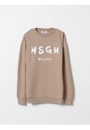 Felpa a girocollo con logo Msgm Kids