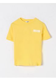 T-Shirt MSGM KIDS Bambino colore Giallo