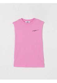 Canotta in cotone con logo Msgm Kids