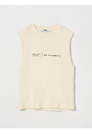 T-Shirt MSGM KIDS Bambino colore Panna