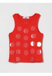 Canotta con maxi paillettes Msgm Kids
