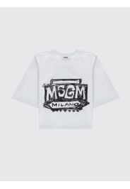 MSGM T-Shirt Bambino colore Bianco
