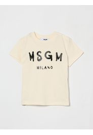 T-Shirt MSGM KIDS Bambino colore Beige