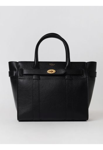 Borsa Bayswater Mulberry in pelle a grana con tracolla