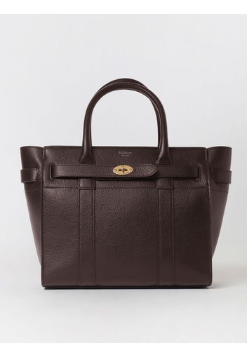 Borsa Bayswater Mulberry in pelle a grana con tracolla