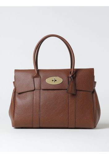 Borsa Bayswater Mulberry in pelle con charm