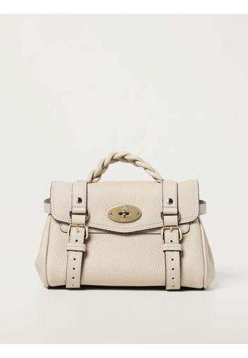 Borsa Alexa Mulberry in pelle a grana