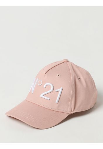Cappello N° 21 in cotone con logo ricamato