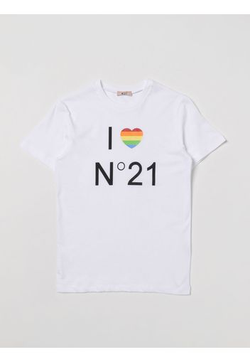 T-Shirt N° 21 Bambino colore Bianco