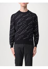 Pullover Neil Barrett in misto lana jacquard