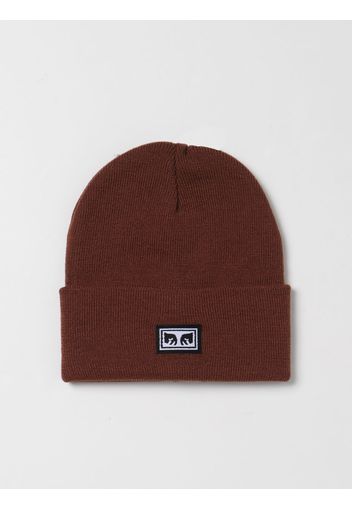 Cappello Obey in maglia a costine con logo