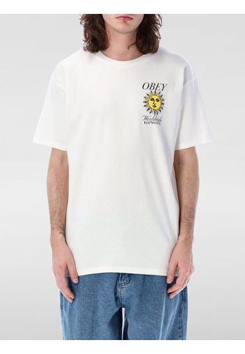 T-Shirt OBEY Uomo colore Bianco