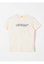 T-shirt in cotone con logo Off-White Kids