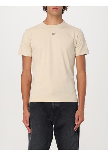 T-Shirt OFF-WHITE Uomo colore Beige