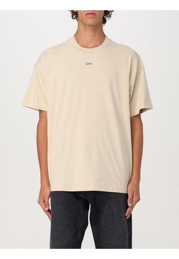 T-Shirt OFF-WHITE Uomo colore Beige