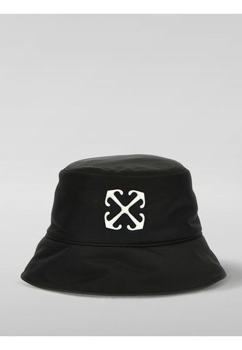 Cappello Off-White in twill con ricamo