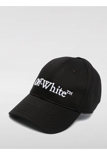 Cappello Bookish Off-White in drill con logo