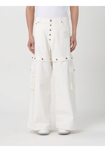 Jeans OFF-WHITE Uomo colore Bianco