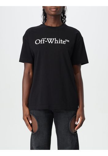 T-shirt in cotone con logo Off-White