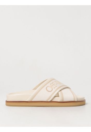 Sandali Bassi OFF-WHITE Donna colore Beige