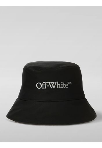 Cappello Off-White in cotone con logo a contrasto