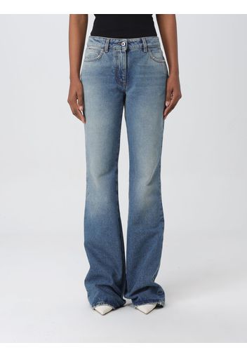 Jeans OFF-WHITE Donna colore Blue